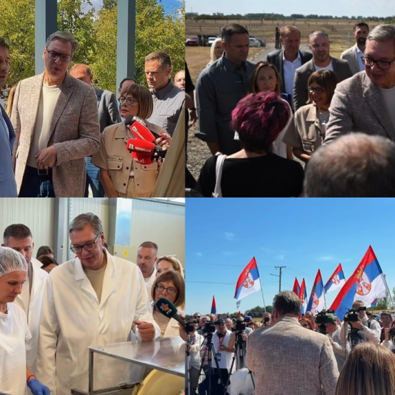 Vučić u Čoki obradovao meštane: "Mašine kreću već sutra!"; Radi se put Čoka - Crna Bara