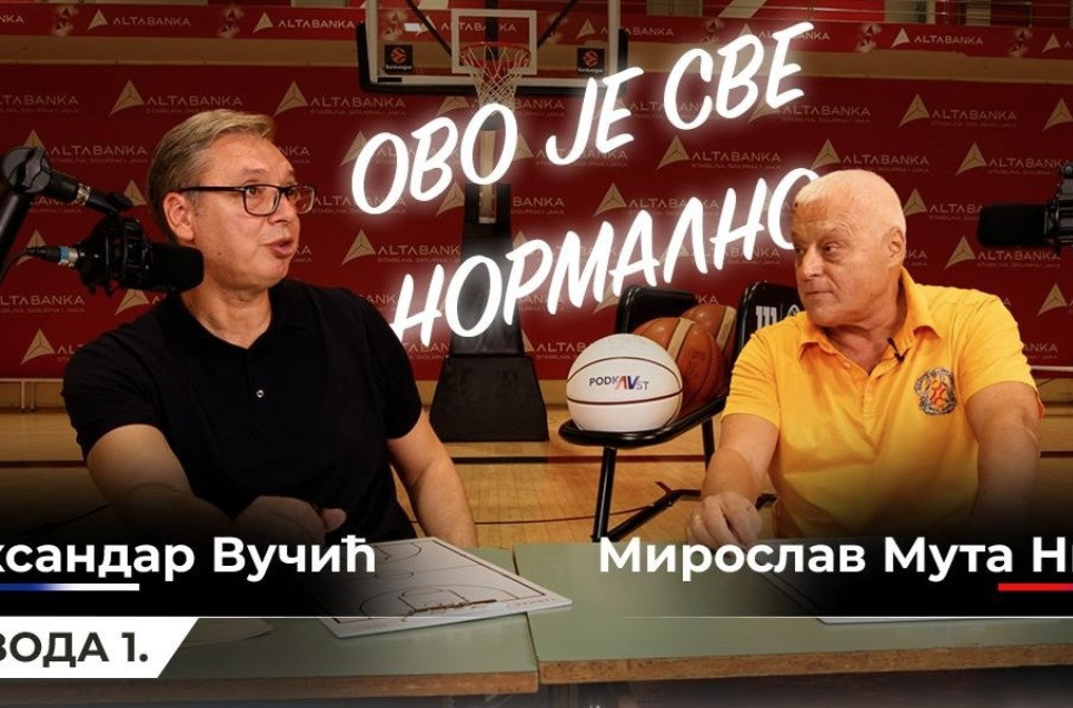 Kreće PodkAVst; Tačno u 12 sati Vučić i čuveni trener Miroslav Nikolić razgovaraće o zanimljivim temama