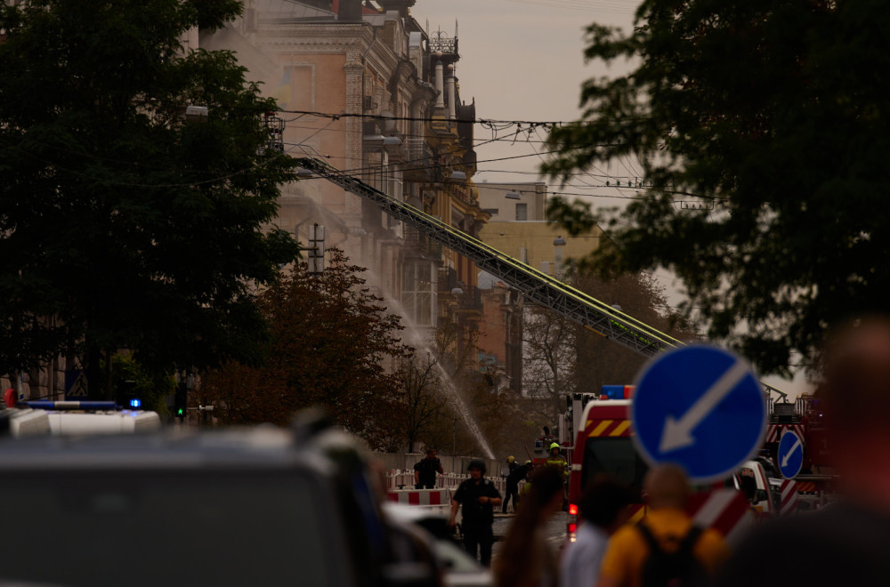 Gori Kijev; Rusi pogodili pravo u centar; Hitno se oglasio Zelenski FOTO/VIDEO