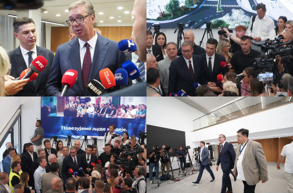 Vučić obišao završne radove na dogradnji NTP-a Niš: "Ovo će nam dovesti još investitora i veće plate"