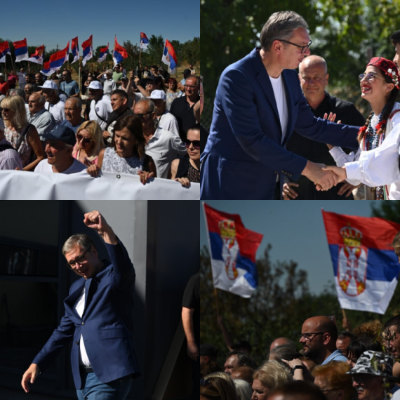 Vučić u Somboru; Razgovara sa građanima i rešava probleme; Najavio velika ulaganja FOTO/VIDEO
