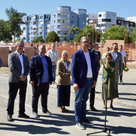 Vučić sutra obilazi završne radove druge A faze Kliničkog centra Srbije
