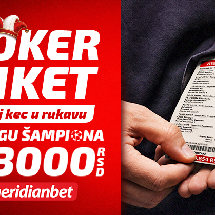 Liga šampiona je noć kad Joker tiket ima moć - iskoristi svog keca u rukavu za siguran dobitak!