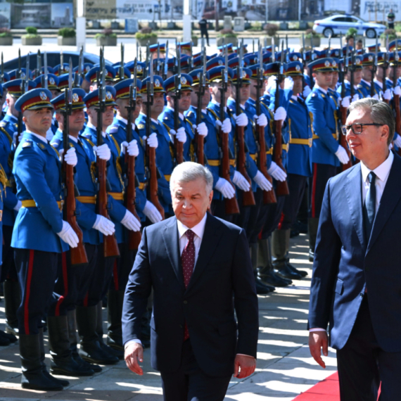 Vučić hosts Mirziyoyev: "A meeting of great importance"; "We admire your achievements"