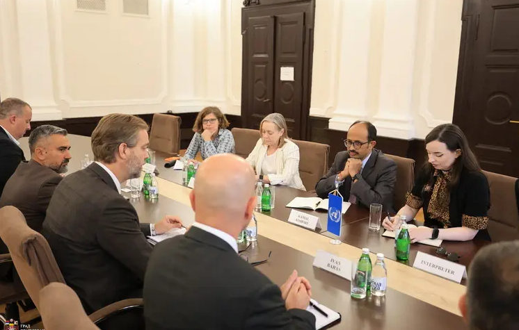 Visoka delegacija UN u Kragujevcu: Specijalni predstvanik pohvalio sistem zaštite i spasavanja