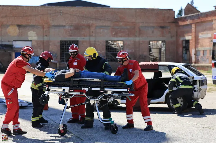 Visoka delegacija UN u Kragujevcu: Specijalni predstvanik pohvalio sistem zaštite i spasavanja