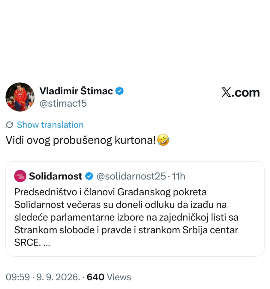 Klanica među blokaderima; Šokantna poruka Štimca za Gorana Ješića FOTO