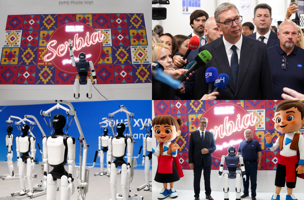 Iz fabrike u Šapcu do EXPO 2027: Srbija proizvodi humanoidne robote; Vučić: "Mi smo na vrhu Evrope"