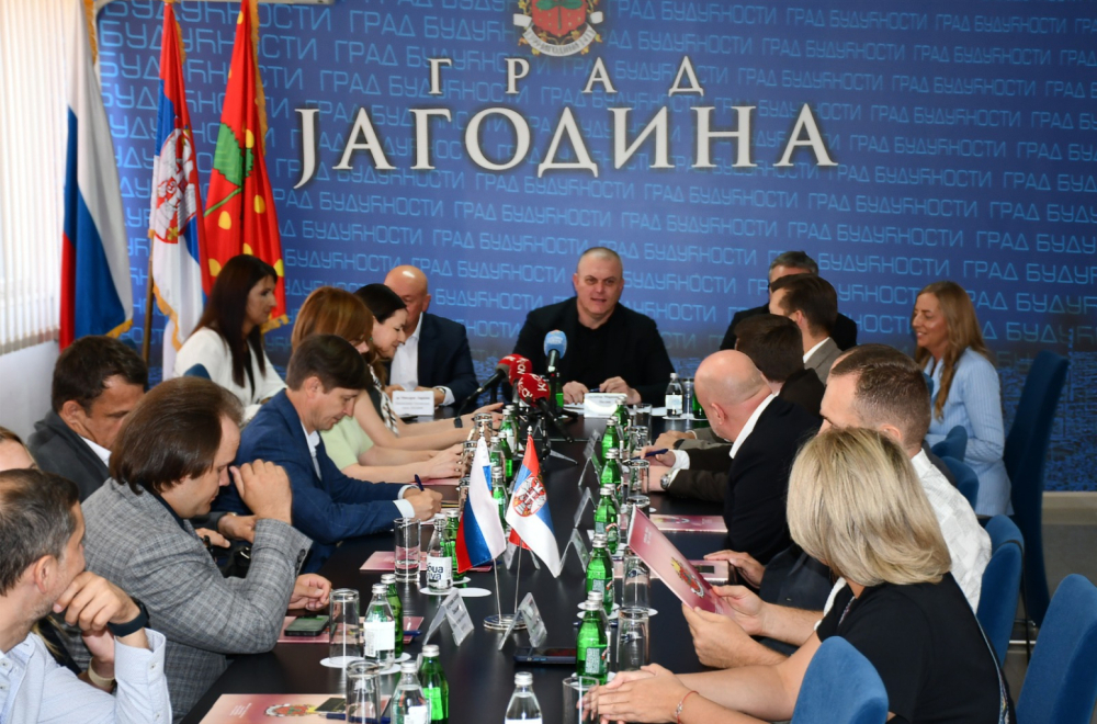 Marković Palma: Zahvaljujem se gostima iz Rusije što su odabrali da investiraju u Jagodinu FOTO