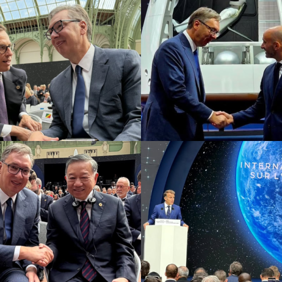 Vučić u Parizu: Niz važnih susreta; "Ovaj samit je važan za Srbiju"; "Razgovor o budućnosti" FOTO/VIDEO