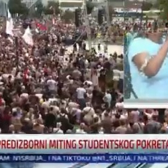 Blokaderi ne prestaju da iznenađuju; Snimak iz Novog Sada kruži mrežama VIDEO