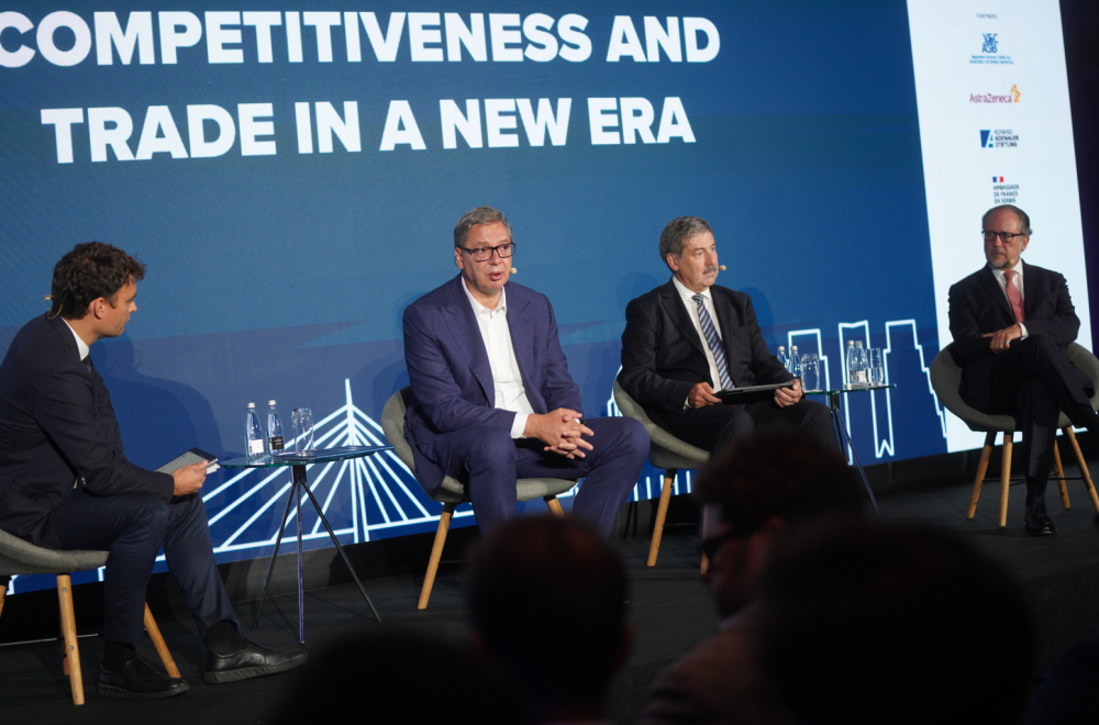 Vučić na forumu GLOBSEC BELTALKS: "Srbija dostigla rast od 3,5 odsto, prva u Evropi"