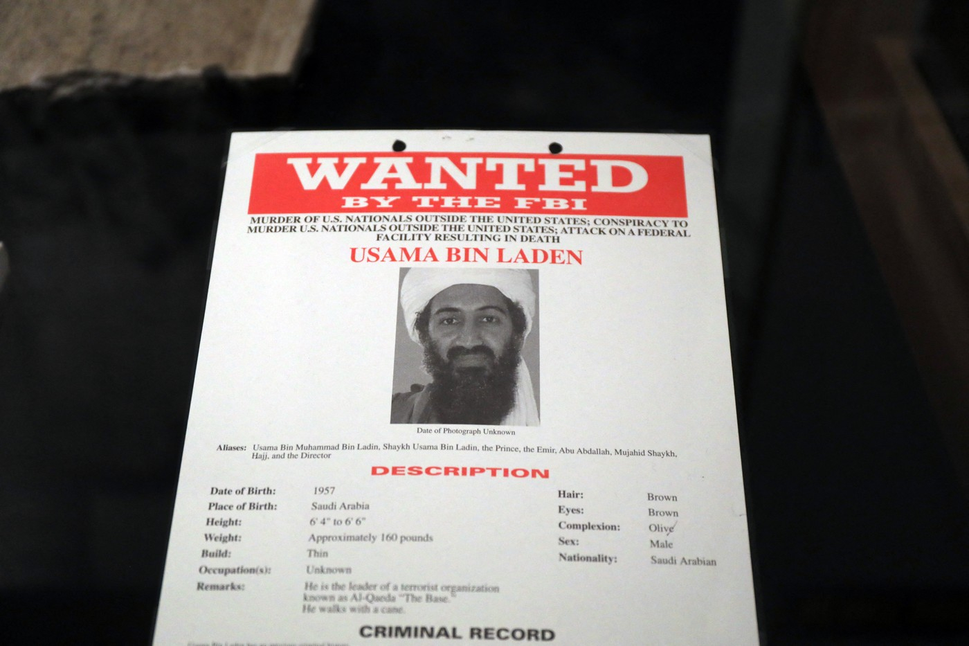 CIA otkrila jeziv plan; Bin Laden ga spremao godinama pre 11. septembra