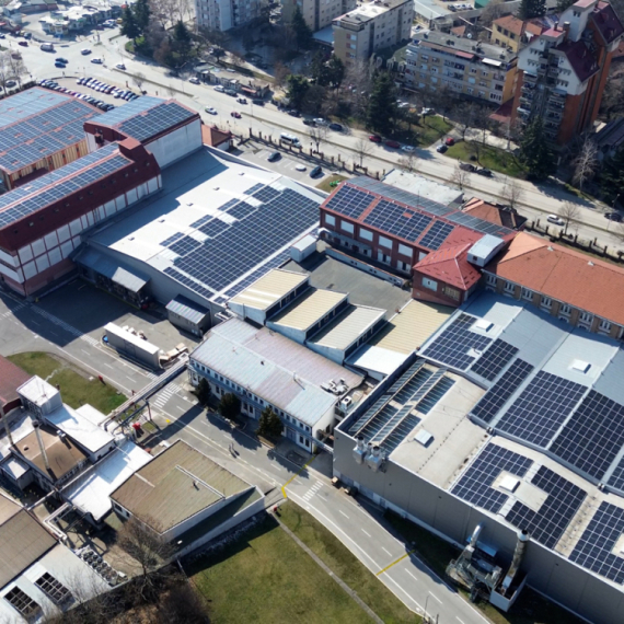Otvorena solarna elektrana u BAT fabrici u Vranju FOTO