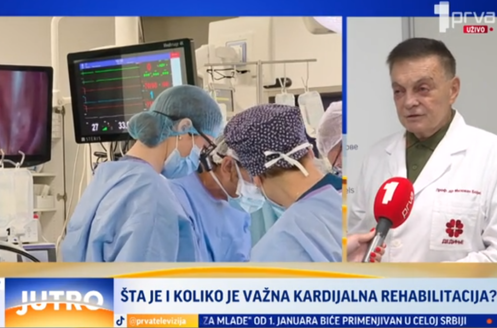 Nova era lečenja srčanih bolesnika: Kardijalna rehabilitacija smanjuje rizik od ponovne hospitalizacije VIDEO