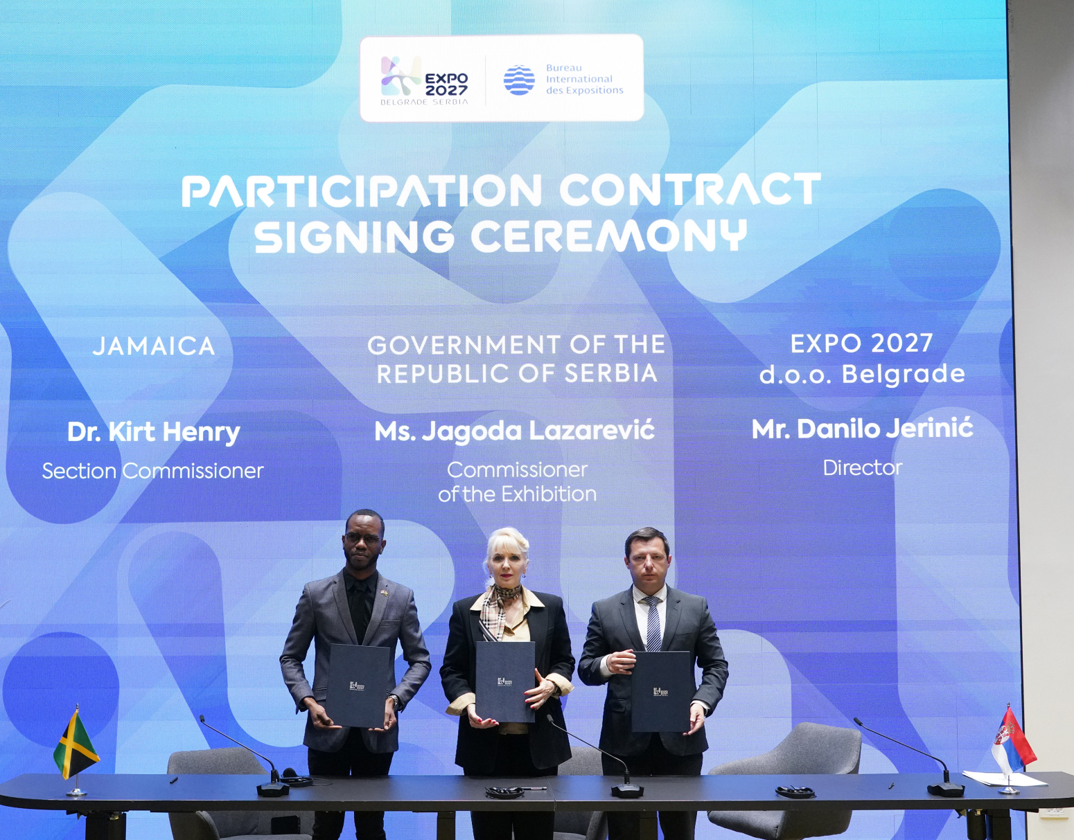 Potpisan ugovor o učešću Jamajke na EXPO 2027 FOTO