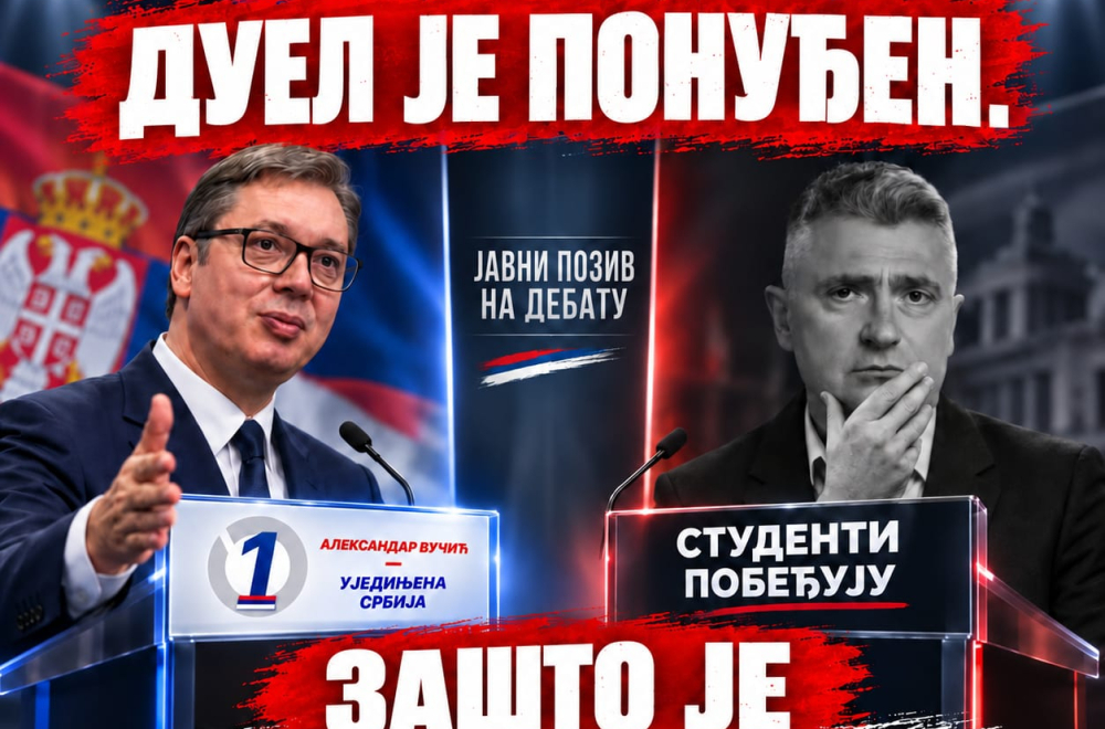 Zašto je Srdanović odbio duel? Studentska lista je najveća prevara u istoriji Srbije