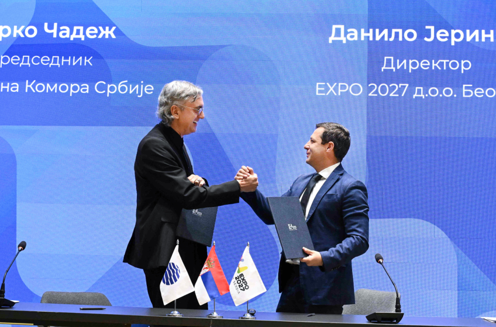Privredna komora Srbije potpisala ugovor o učešću na EXPO 2027 FOTO