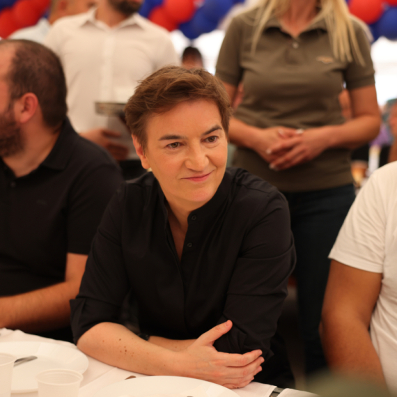 Brnabić: "Razgovor o važnim temama u selu Ostra"; "Zaključak je jedan: Vučić – ujedinjena Srbija" VIDEO