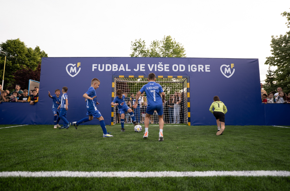 Fudbal je više od igre: Fondacija Mozzart gradi mini-pič terene širom Srbije