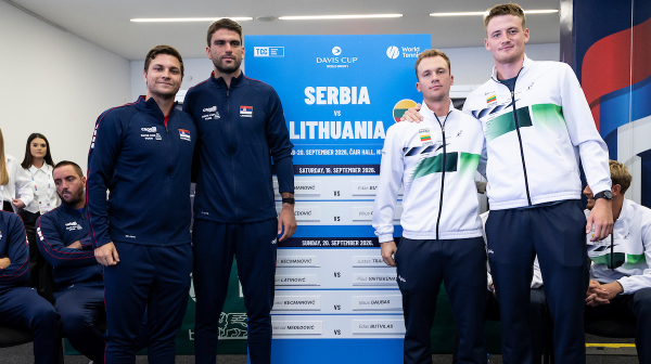 Žreb za Dejvis kup: Miomir, pa Hamad napadaju Litvance
