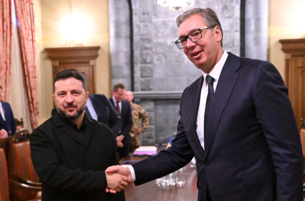 Vučić se zahvalio Zelenskom na gostoprimstvu: Nastavićemo redovan dijalog i inteziviraćemo bilaterale FOTO