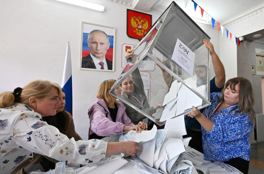 Putinova stranka ubedljivo pobedila na izborima