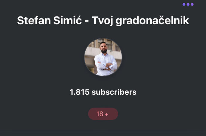 Simić sam sebe proglasio gradonačelnikom – bez izbora; Samopromocija, egotrip, arogancija...