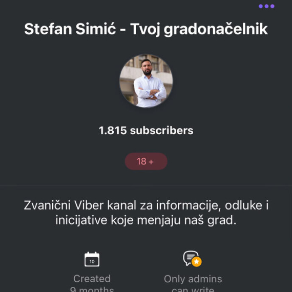 Simić sam sebe proglasio gradonačelnikom – bez izbora; Samopromocija, egotrip, arogancija...