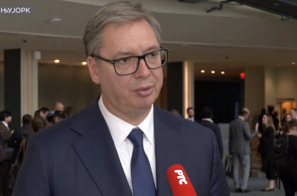 Vučić iz Njujorka: Naše je da sačuvamo mir i stabilnost; Moramo da razgovaramo sa svima