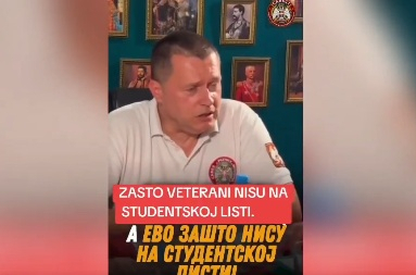 Zašto nema veterana na blokaderskoj listi? Ne možemo da sedimo s nekim kome je Kosovo nezavisno VIDEO