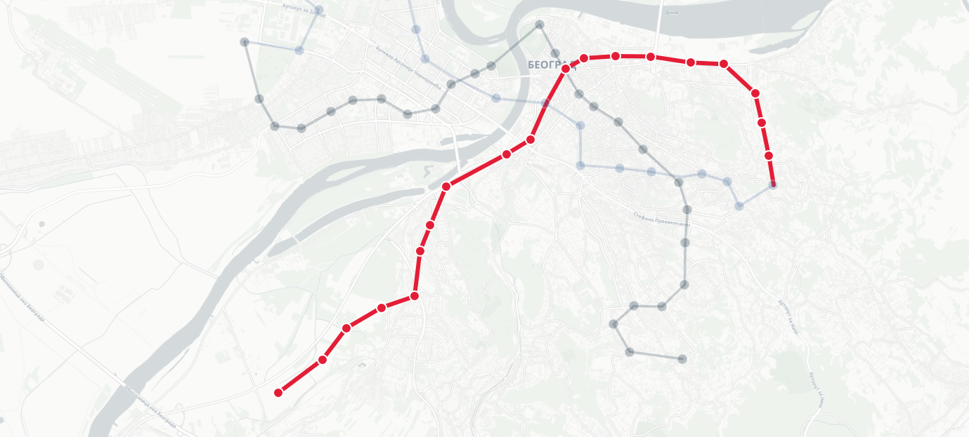 Beogradski metro ulazi u poslednju fazu: Ovo je mapa  kuda će saobraćati sve tri linije