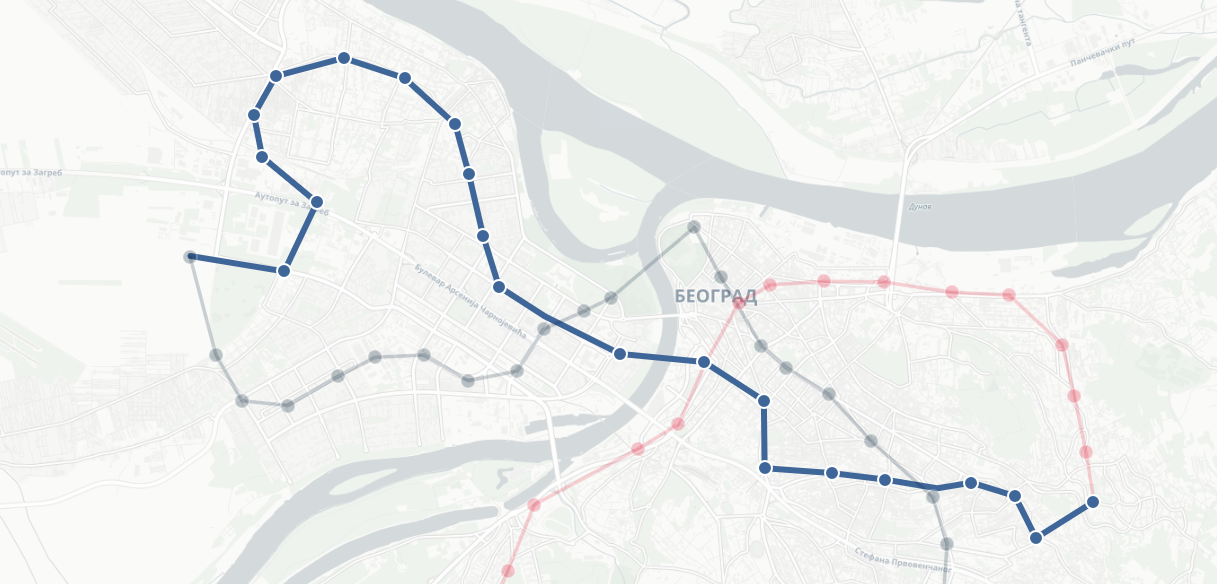 Beogradski metro ulazi u poslednju fazu: Ovo je mapa  kuda će saobraćati sve tri linije