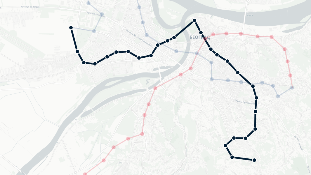 Beogradski metro ulazi u poslednju fazu: Ovo je mapa  kuda će saobraćati sve tri linije