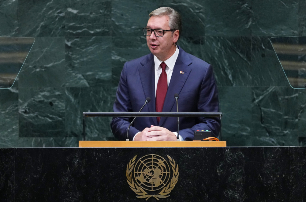 Vučić iz Ujedinjenih nacija: "Bez ikakvog temelja pokušali su da otmu 14 odsto teritorije Srbije"