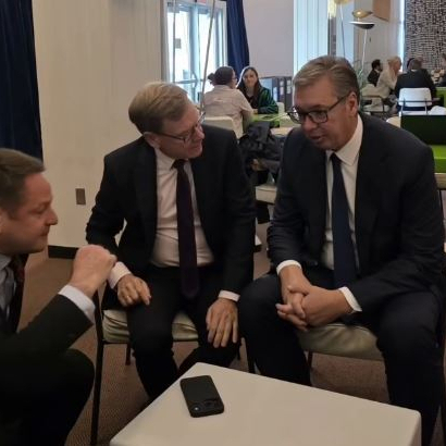 Vučić se sastao sa Johanom Vadefulom: "Srbija želi da razvija odnose sa Nemačkom" VIDEO