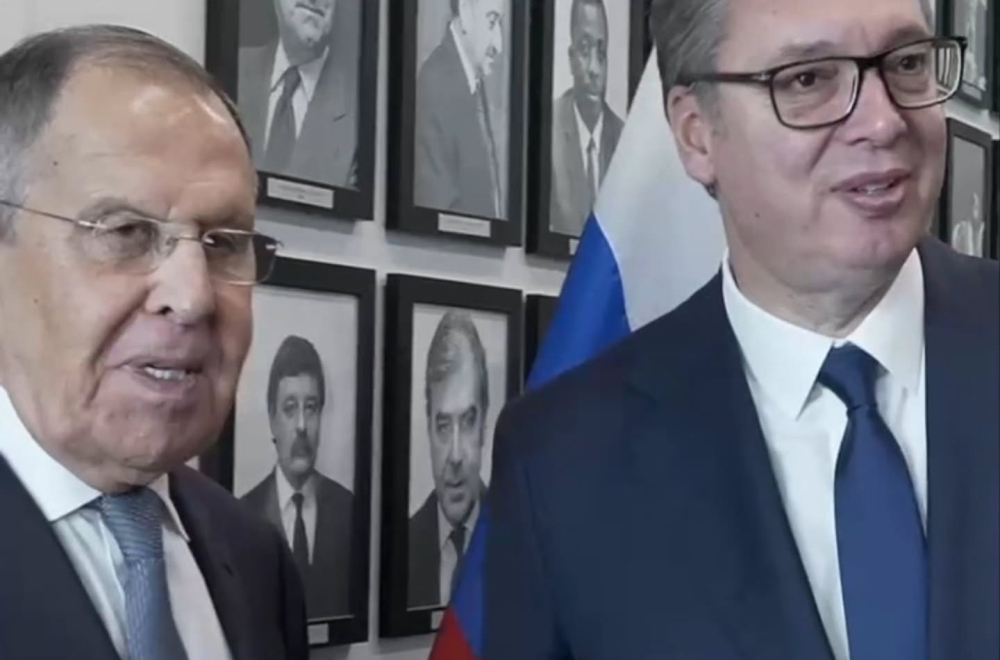Vučić sa Lavrovom u Njujorku: "Istakao sam principijelnu poziciju Srbije koja ostaje posvećena miru" FOTO