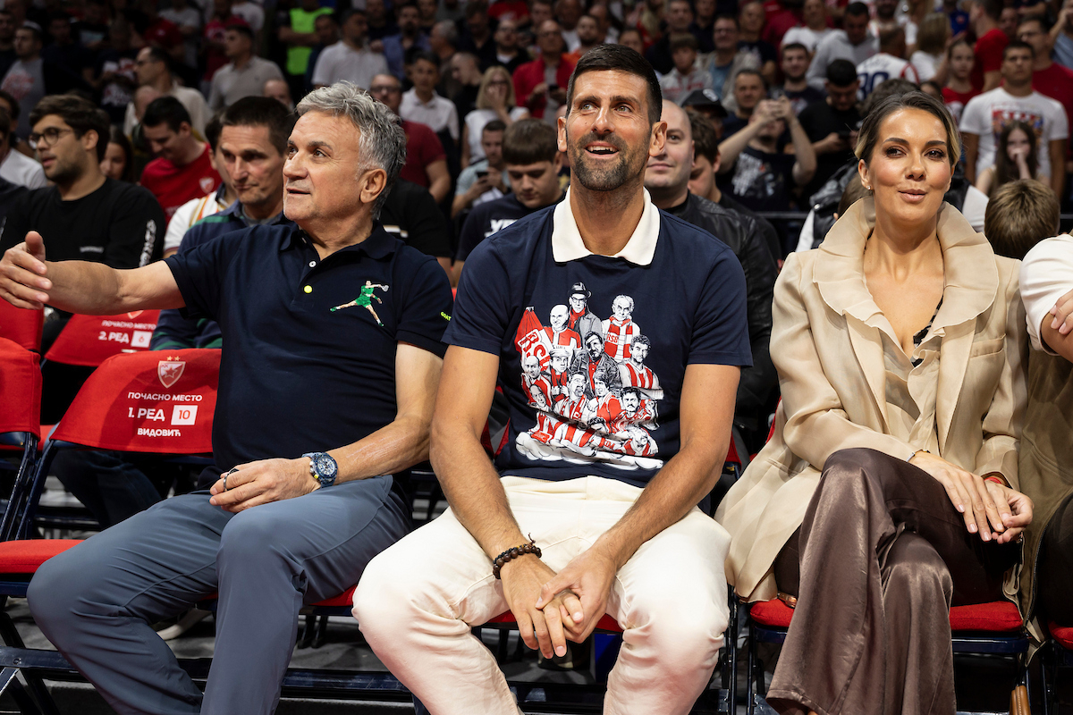 Novak Đoković na Zvezdinom otvaranju EL FOTO/VIDEO