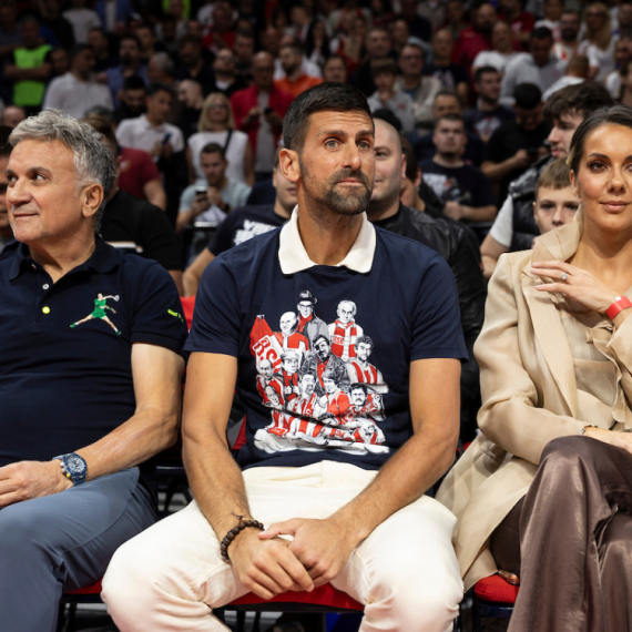 Novak Đoković na Zvezdinom otvaranju Evrolige
