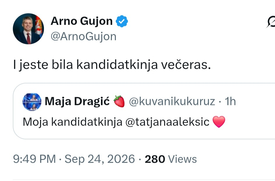 Novinari N1 sami priznali da je Tanja Aleksić nastupila kao kandidat Studentske liste FOTO