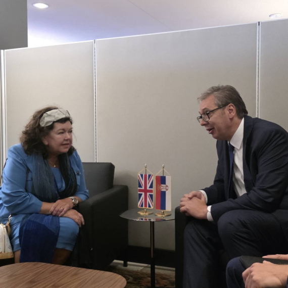 Vučić razgovarao sa Karen Pirs: "Srbija i Ujedinjeno Kraljevstvo imaju obostrani interes"