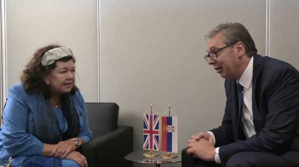 Vučić razgovarao sa Karen Pirs: "Srbija i Ujedinjeno Kraljevstvo imaju obostrani interes"