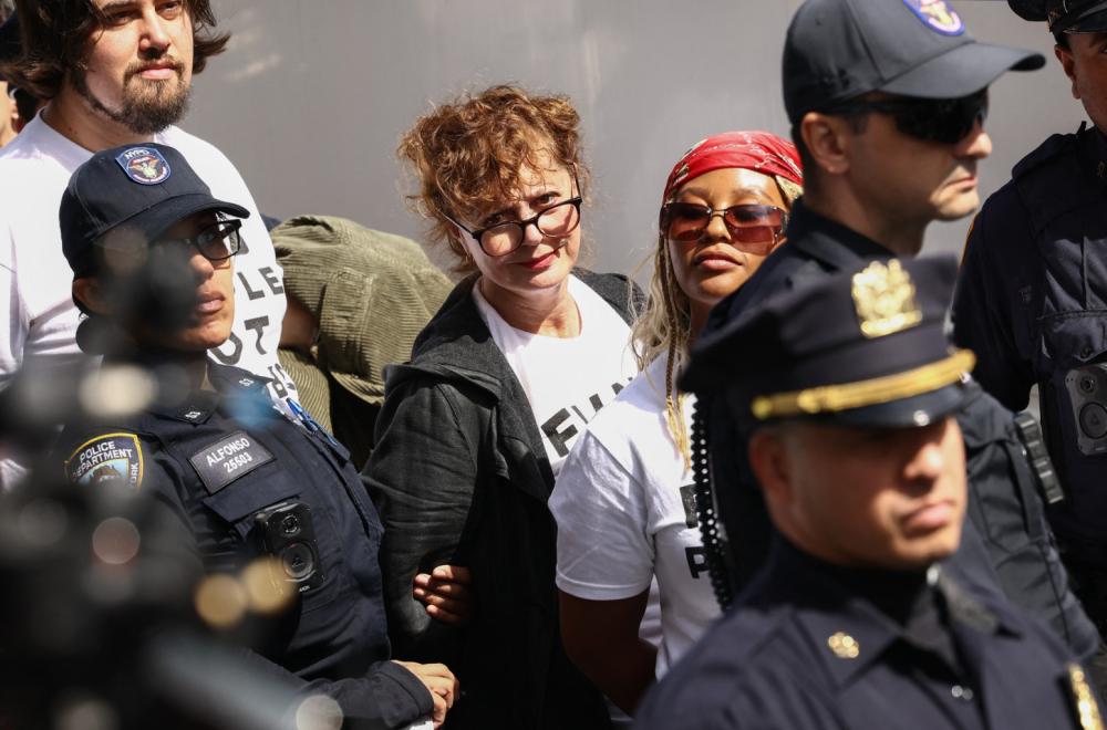 Dobitnica Oskara privedena tokom protesta protiv rata u Gazi, uhapšena i Hana Ajnbinder FOTO