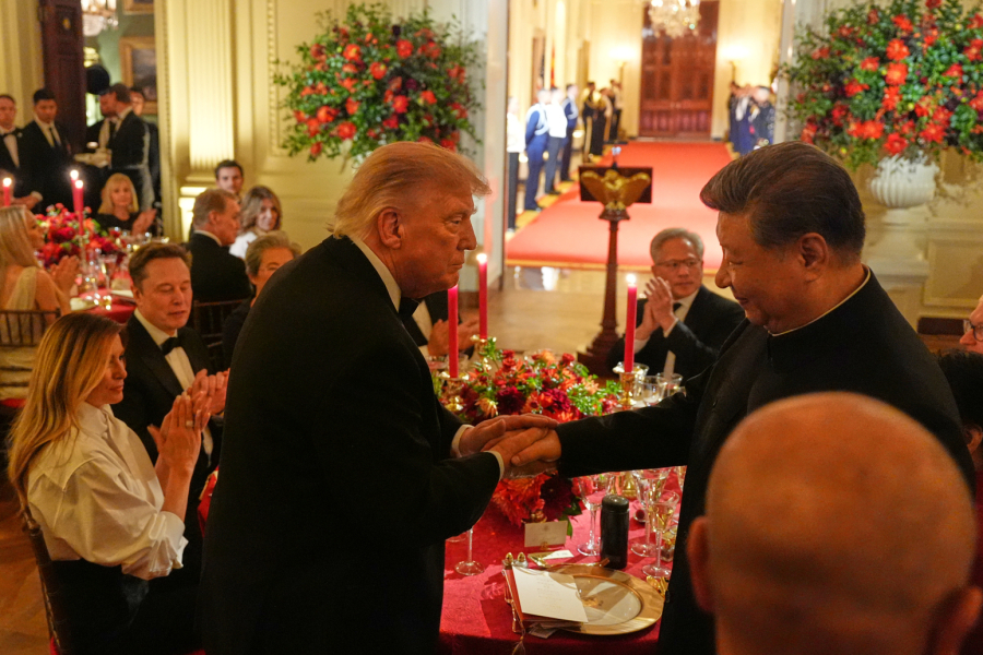 Melanija je vodila računa o svakom detalju: Evo kako je izgledala luksuzna večera za Si Đinpinga FOTO