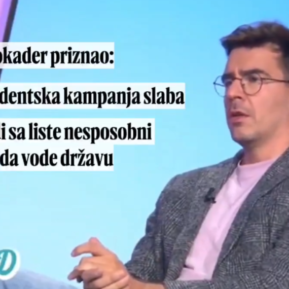 Blokader priznao: "Kampanja studenata je slaba, ljudi na listi nisu sposobni da vode državu" VIDEO
