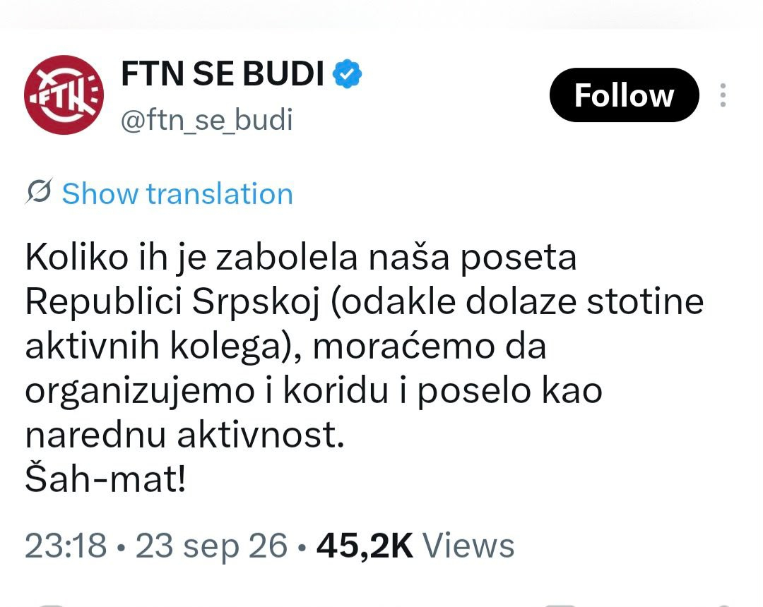 Debakl studentske liste u Republici Srpskoj: Otkazan skup u Banja Luci; Doživeli veliko poniženje FOTO/VIDEO