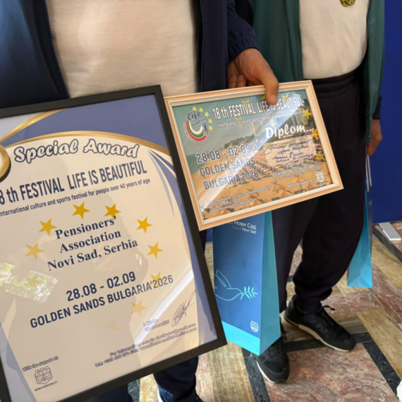 Veliki uspeh novosadskih penzionera: Osvojili 32 medalje i drugo mesto na međunarodnom festivalu
