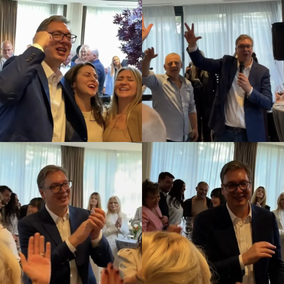 Vučić zapevao "Vidovdan"; "Oni se stide srpskog pozdrava, a ja ću uvek da se ponosim" VIDEO