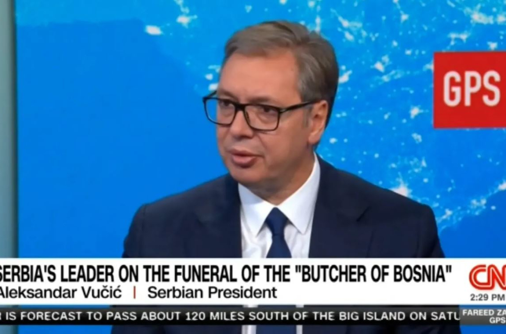 Aleksandar Vučić na CNN-u o sahrani Ratka Mladića: Mi ne treba da se pravdamo