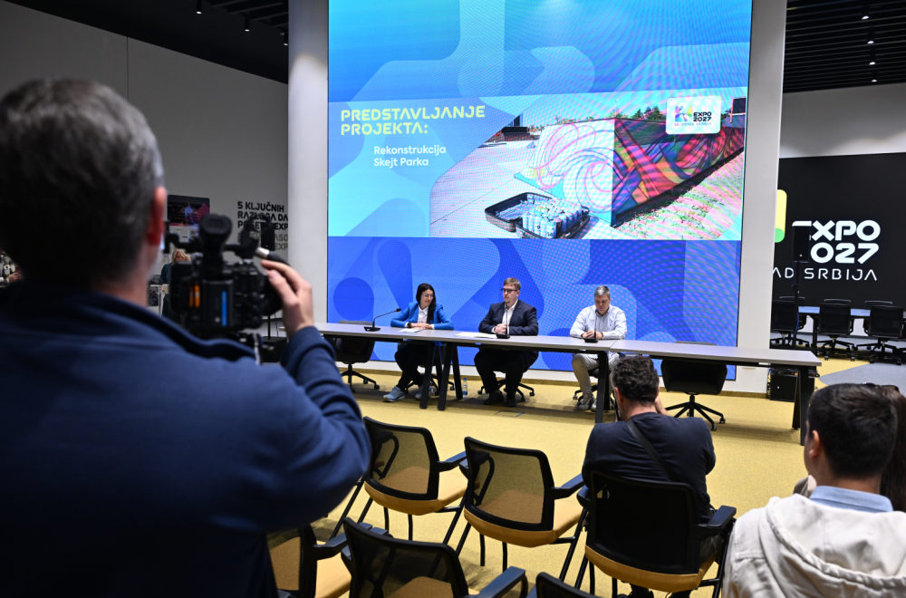 Skejt park na Ušću rekonstruisan u sklopu priprema za EXPO 2027